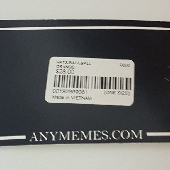 DAD HAT by Any Memes Orange - Picture 5 of 6